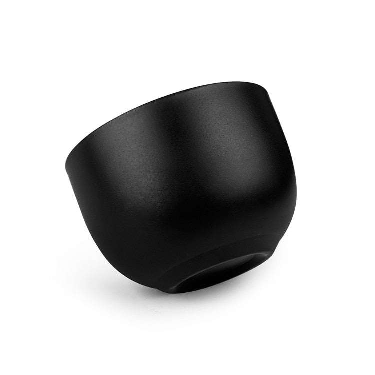 QSHAVE Stainless Steel Shaving Soap Bowl 8.2 x 6 x 4.2 cm Brush not Including - KiwisLove