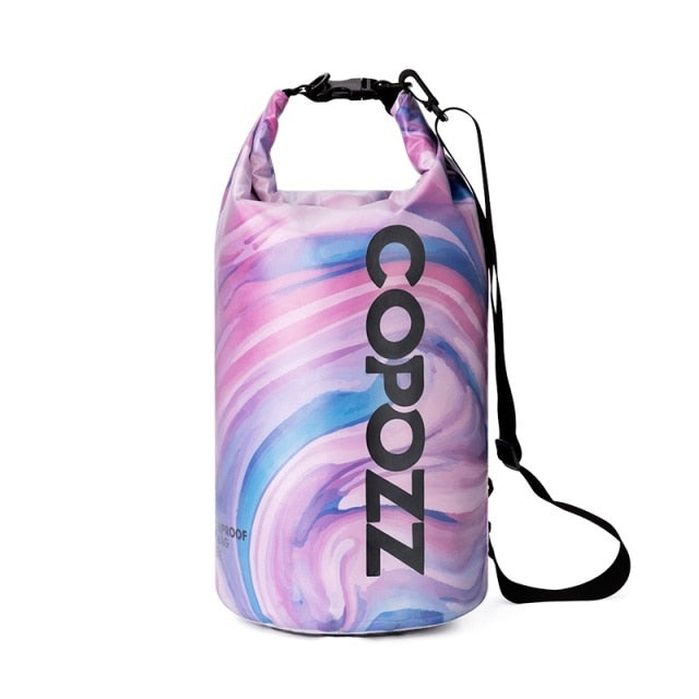 COPOZZ Swimming Bags Waterproof 15L Outdoor Sport Roll Top - KiwisLove