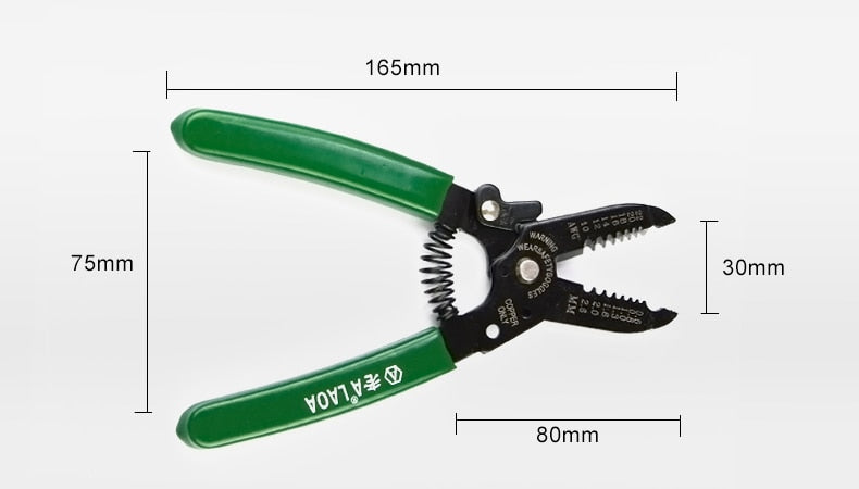 LAOA Wire Stripping Pliers Multifunction Cable Stripping Portable Electricians - KiwisLove