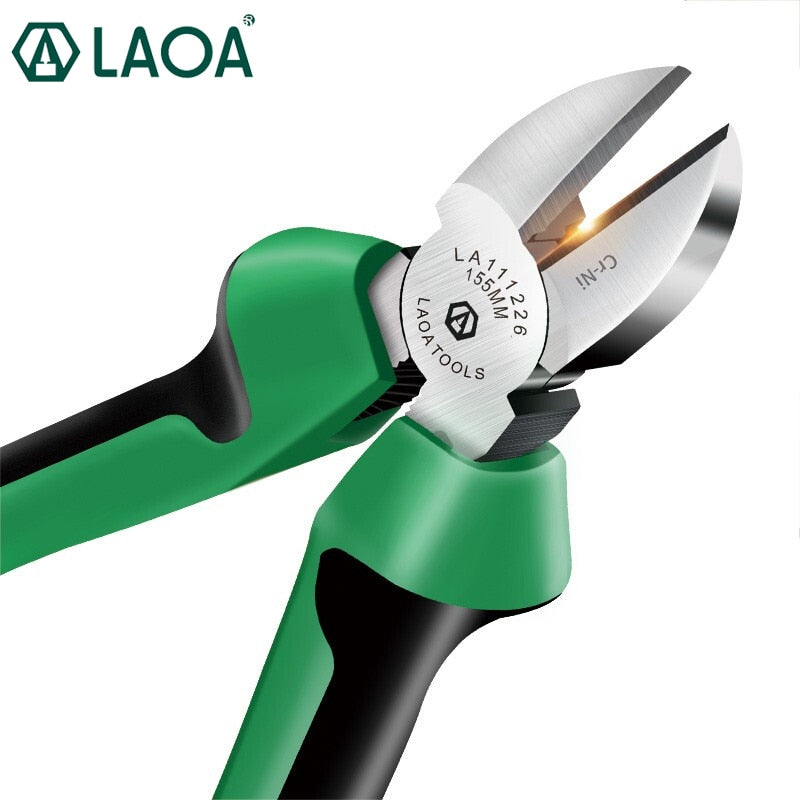LAOA 6inch 7inch Diagonal Cutting Pliers  Electrician's Wire Stripping Pliers - KiwisLove