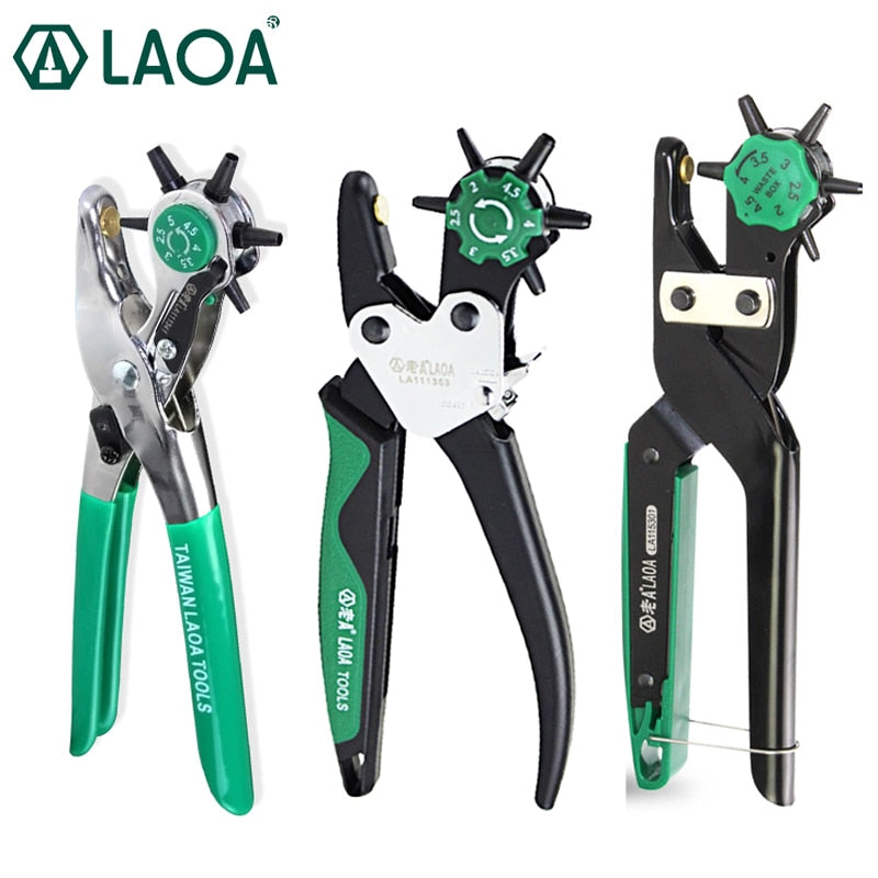 LAOA Leather Punching Plier Belt punch High Quality Professional Punching - KiwisLove