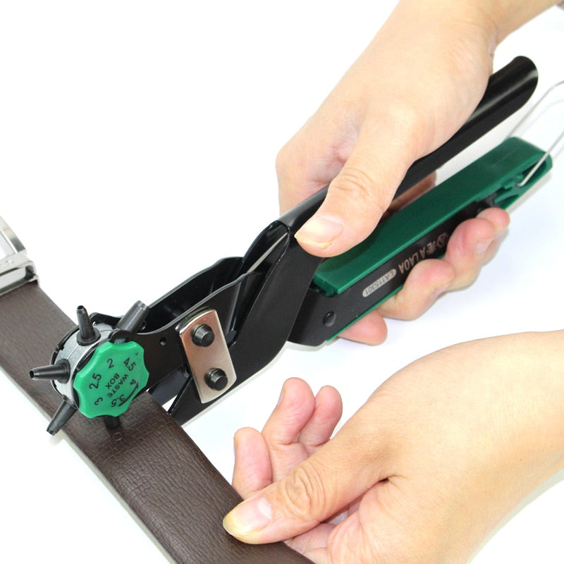 LAOA Leather Punching Plier Belt punch High Quality Professional Punching - KiwisLove