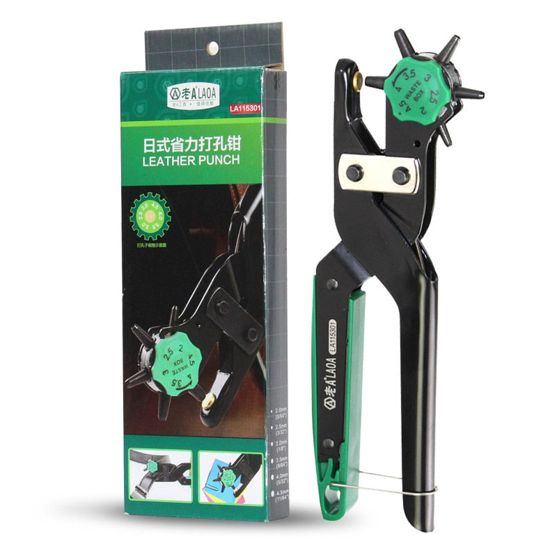 LAOA Leather Punching Plier Belt punch High Quality Professional Punching - KiwisLove