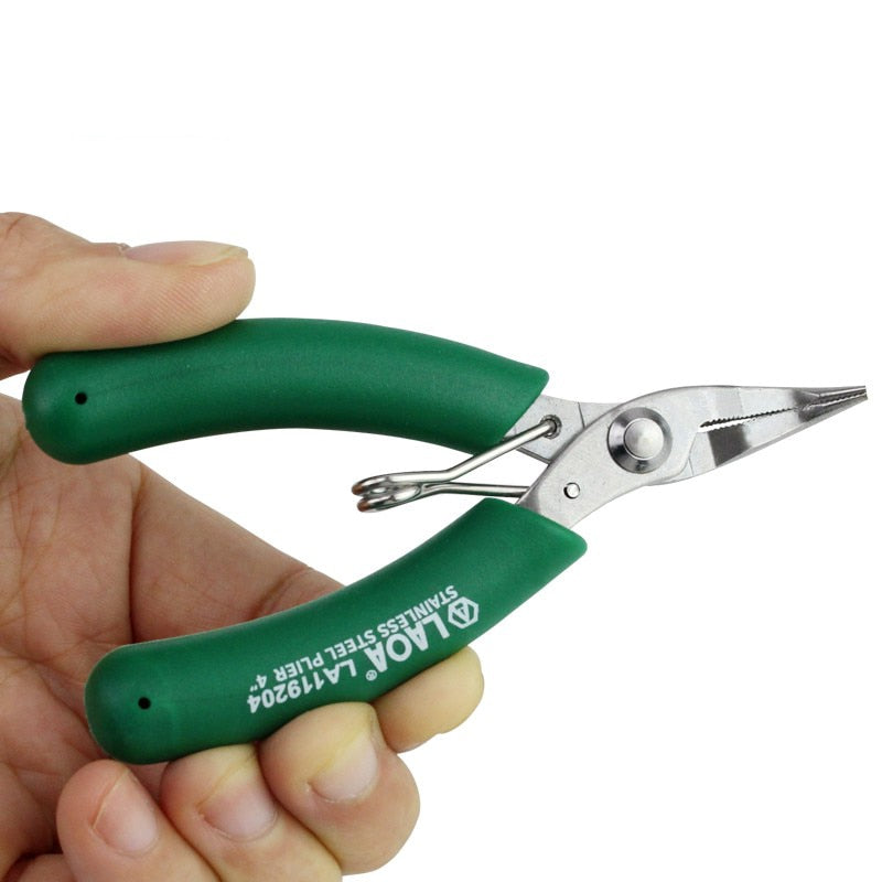 LAOA Mini Curved Nose Pliers  Jewelry repair Bent nose Plier nippers - KiwisLove