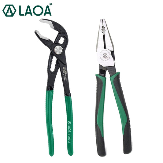 LAOA 7inch Water Pump Pliers 6inch Wire Cutter Household Pliers Set - KiwisLove