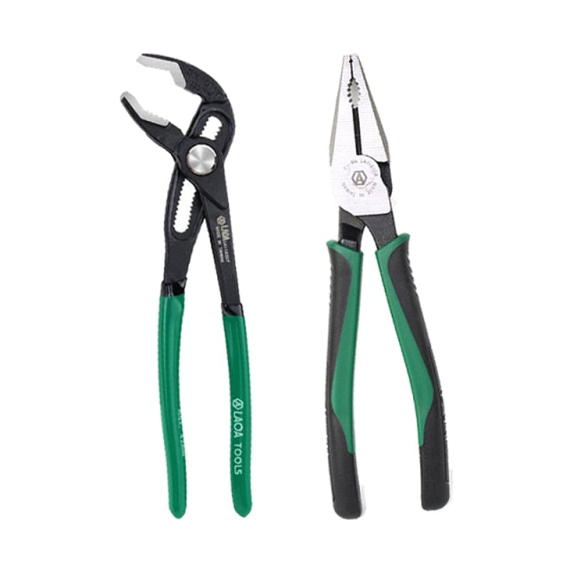 LAOA 7inch Water Pump Pliers 6inch Wire Cutter Household Pliers Set - KiwisLove