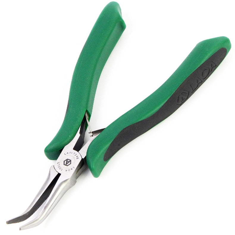 LAOA Mini Curved Nose Pliers  Jewelry repair Bent nose Plier nippers - KiwisLove