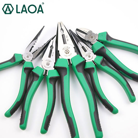 LAOA Industrial Wire Cutters Cr-Ni Fishing Pliers Electrician Tools Diagonal - KiwisLove