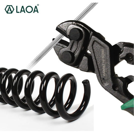 LAOA 8" Bolt Clipper Cr-Mo Steel Wire Cutters Labor Saving Wire Pliers Round Nose Scissors - KiwisLove