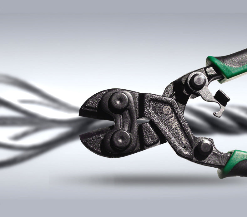 LAOA 8" Bolt Clipper Cr-Mo Steel Wire Cutters Labor Saving Wire Pliers Round Nose Scissors - KiwisLove