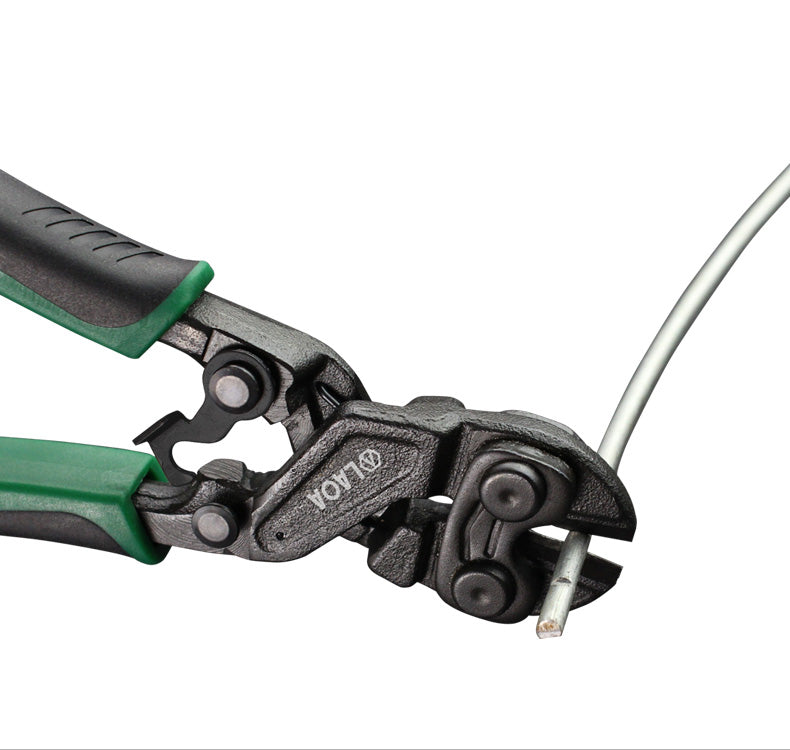 LAOA 8" Bolt Clipper Cr-Mo Steel Wire Cutters Labor Saving Wire Pliers Round Nose Scissors - KiwisLove