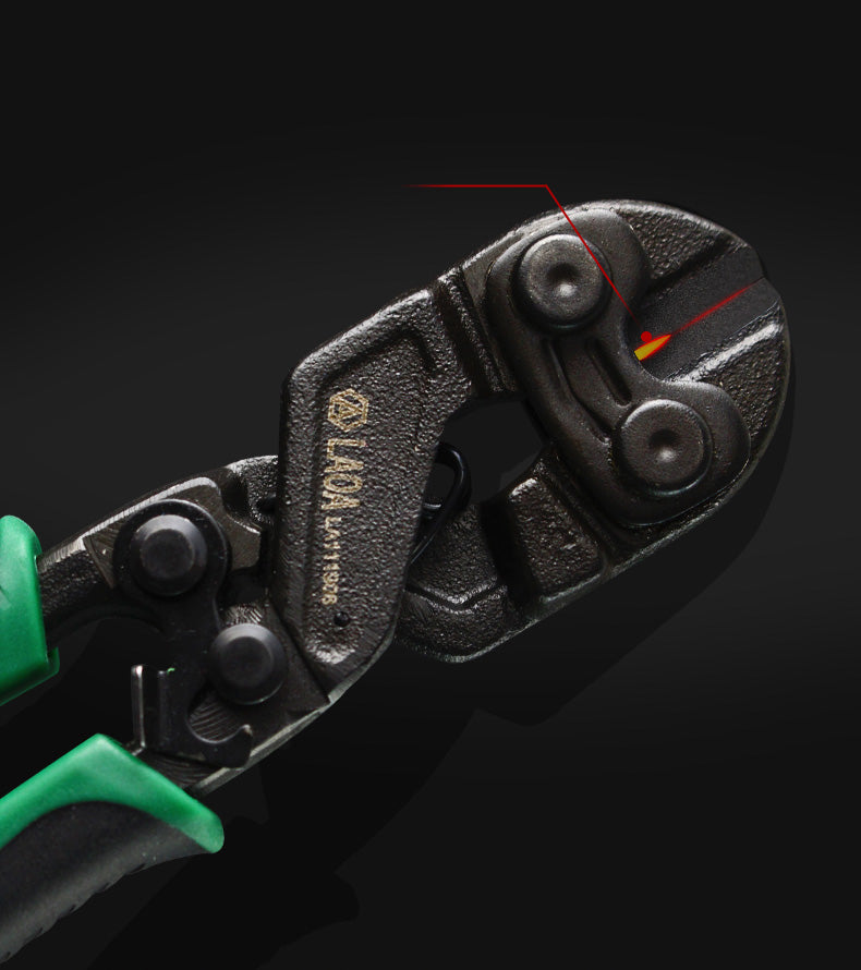 LAOA 8" Bolt Clipper Cr-Mo Steel Wire Cutters Labor Saving Wire Pliers Round Nose Scissors - KiwisLove