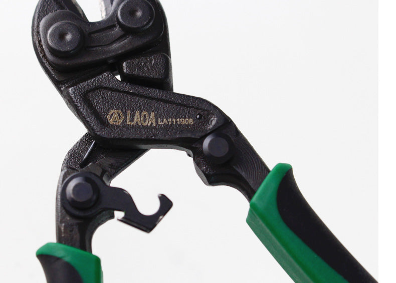 LAOA 8" Bolt Clipper Cr-Mo Steel Wire Cutters Labor Saving Wire Pliers Round Nose Scissors - KiwisLove