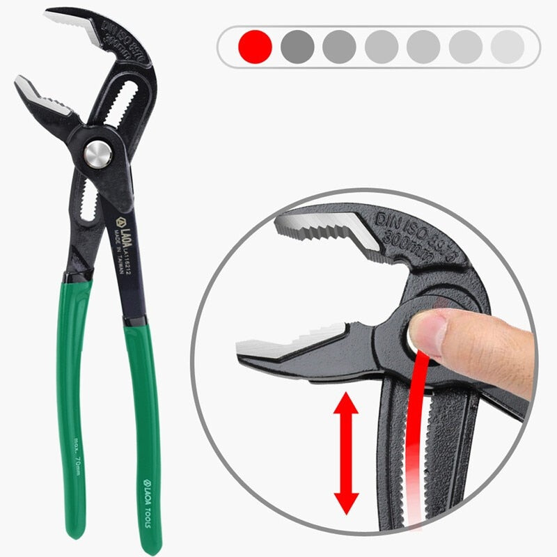 LAOA 7inch Water Pump Pliers 6inch Wire Cutter Household Pliers Set - KiwisLove