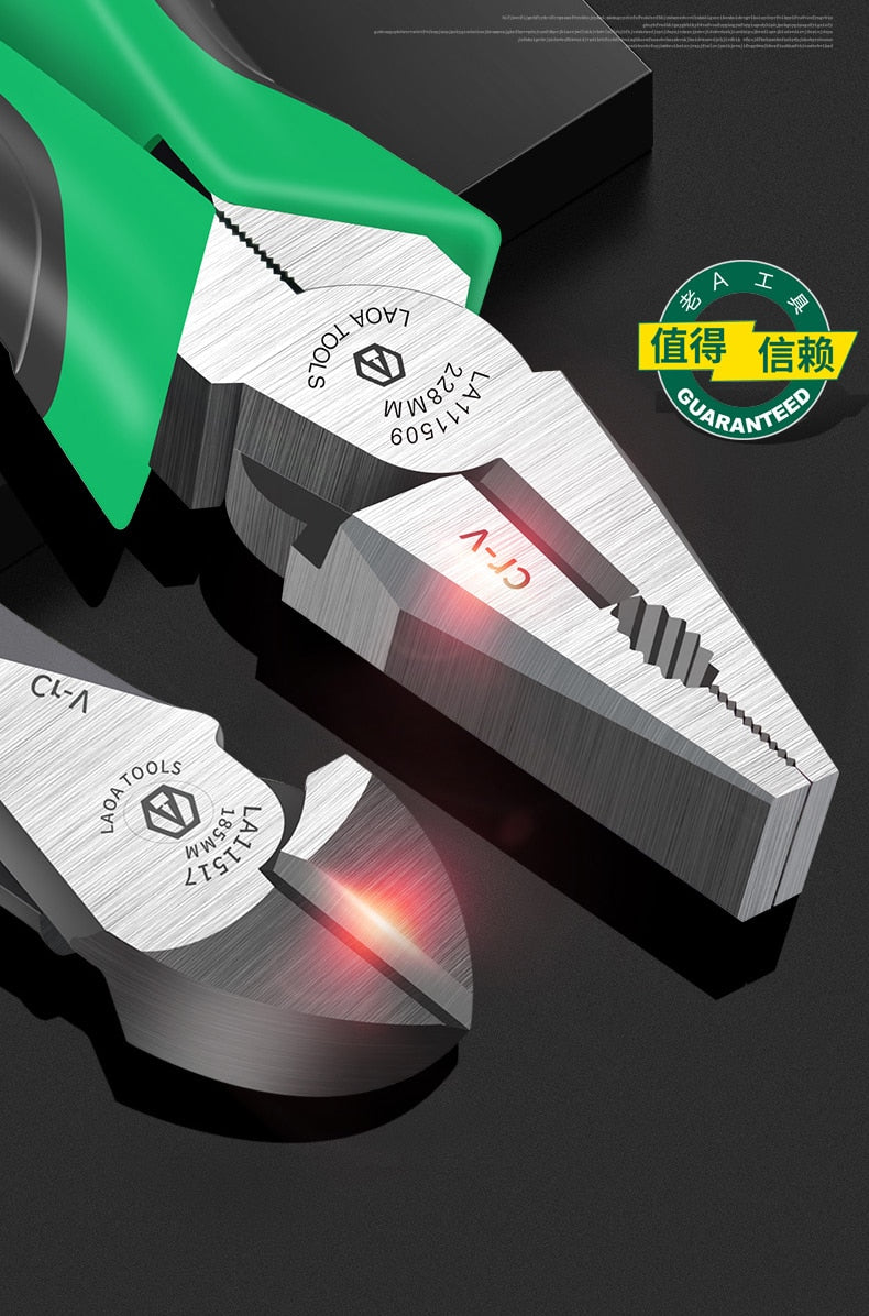 LAOA 9inch Industrial Cutting Pliers Save Effort Diagonal Pliers Electrician - KiwisLove