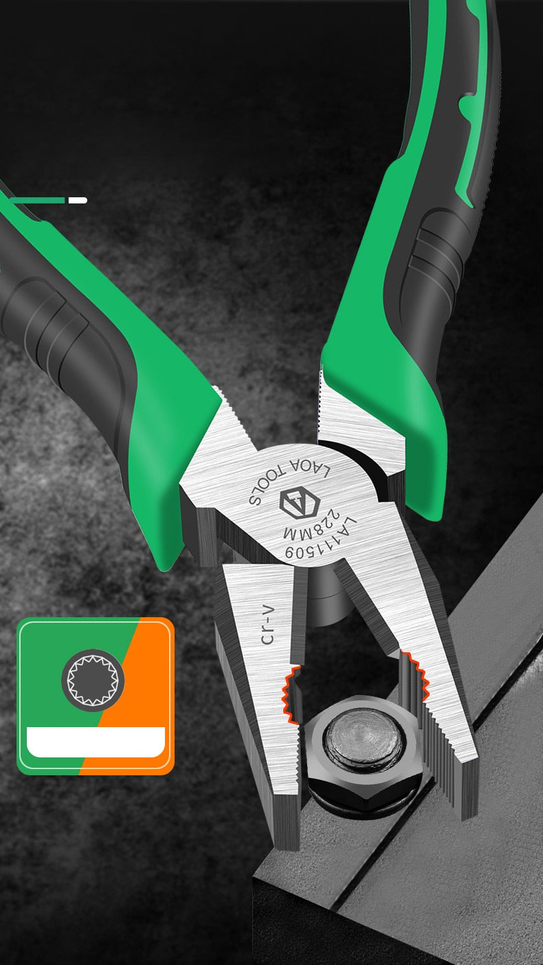 LAOA 9inch Industrial Cutting Pliers Save Effort Diagonal Pliers Electrician - KiwisLove