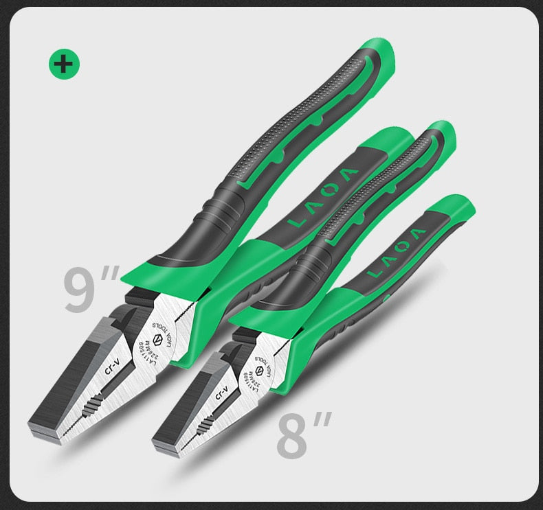 LAOA 9inch Industrial Cutting Pliers Save Effort Diagonal Pliers Electrician - KiwisLove