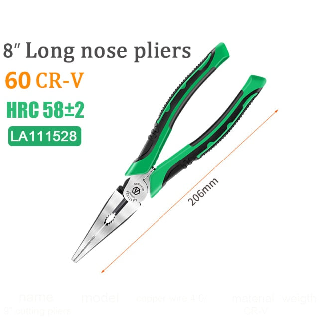 LAOA 9inch Industrial Cutting Pliers Save Effort Diagonal Pliers Electrician - KiwisLove