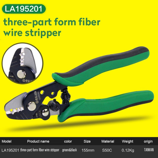 LAOA Fiber Stripping Pliers Miller Plier Fiber Coating Professional cable pliers - KiwisLove