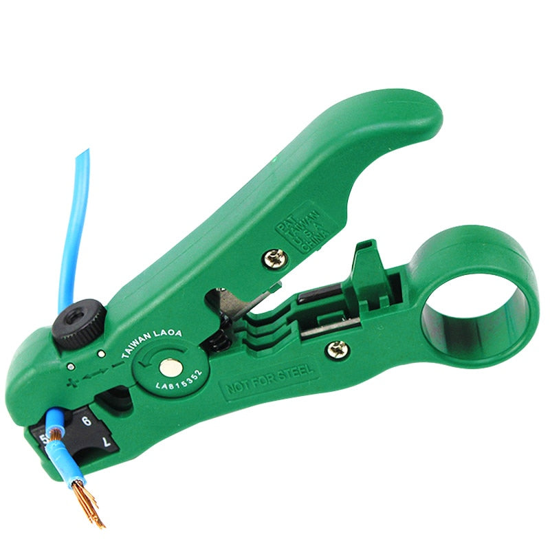 LAOA Multifunctional Wire Stripper Coaxial Cable Stripper Network Stripping Tool Electrical stripper tool - KiwisLove