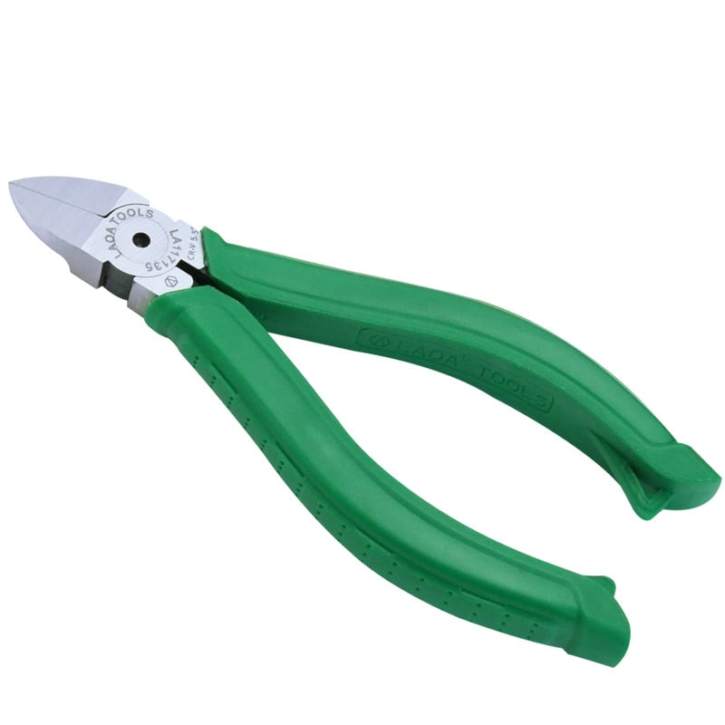 LAOA Plastic Nippers Pliers Soft Handle Diagonal  Electrical Wire Cutting - KiwisLove
