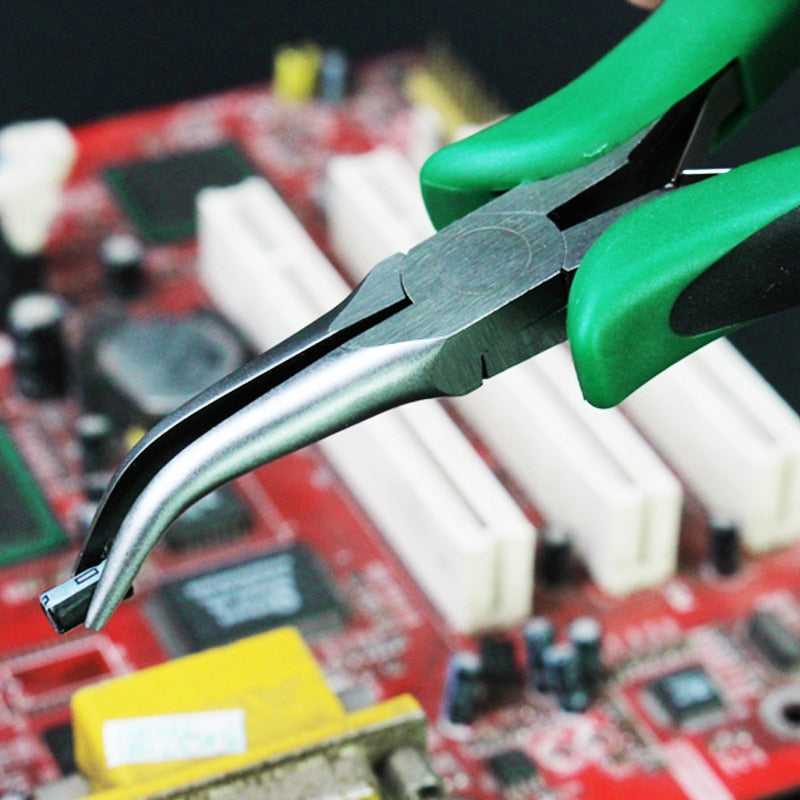 LAOA Mini Pliers Long Nose Pliers Round Flat Nose Nippers Wire Cutter - KiwisLove