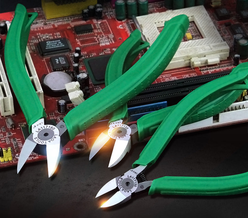 LAOA Plastic Nippers Pliers Soft Handle Diagonal  Electrical Wire Cutting - KiwisLove