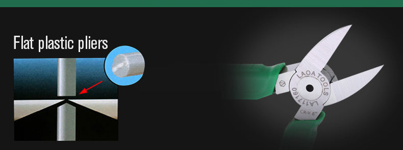 LAOA Plastic Nippers Pliers Soft Handle Diagonal  Electrical Wire Cutting - KiwisLove