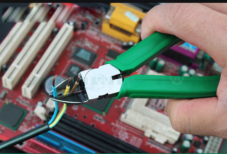 LAOA Plastic Nippers Pliers Soft Handle Diagonal  Electrical Wire Cutting - KiwisLove