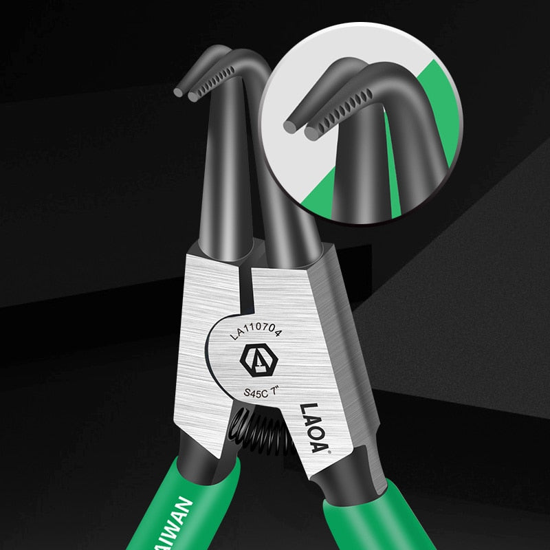 LAOA 5inch 7inch Circlip Pliers Snap Ring Circlip Pliers Spring Clamp - KiwisLove