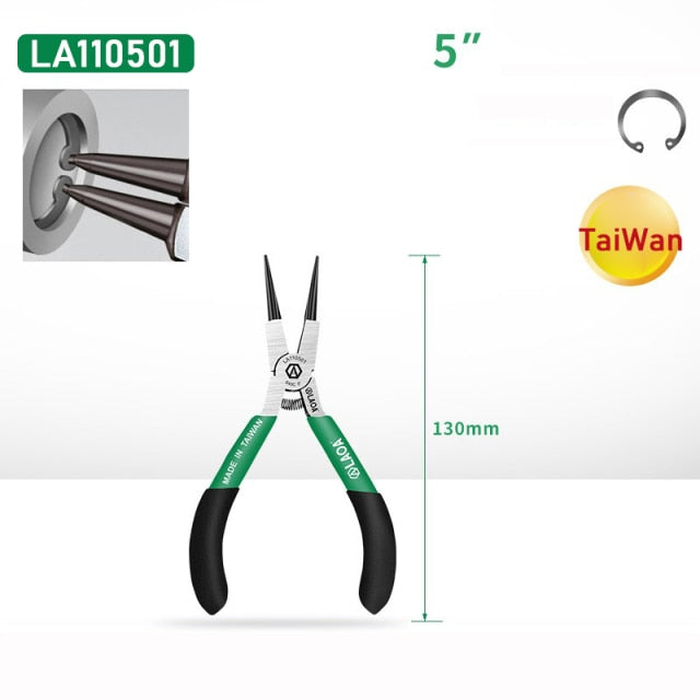 LAOA 5inch 7inch Circlip Pliers Snap Ring Circlip Pliers Spring Clamp - KiwisLove