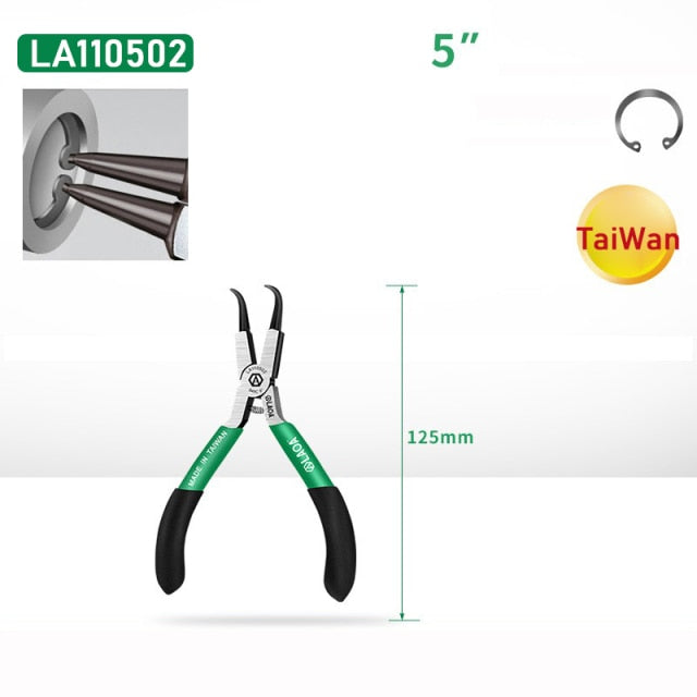 LAOA 5inch 7inch Circlip Pliers Snap Ring Circlip Pliers Spring Clamp - KiwisLove