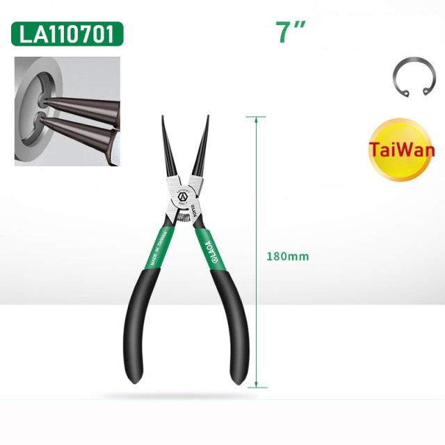 LAOA 5inch 7inch Circlip Pliers Snap Ring Circlip Pliers Spring Clamp - KiwisLove
