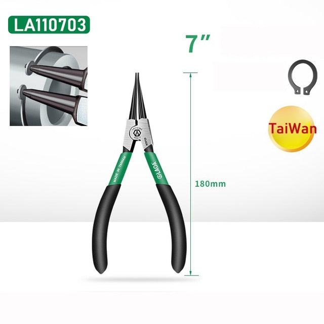 LAOA 5inch 7inch Circlip Pliers Snap Ring Circlip Pliers Spring Clamp - KiwisLove