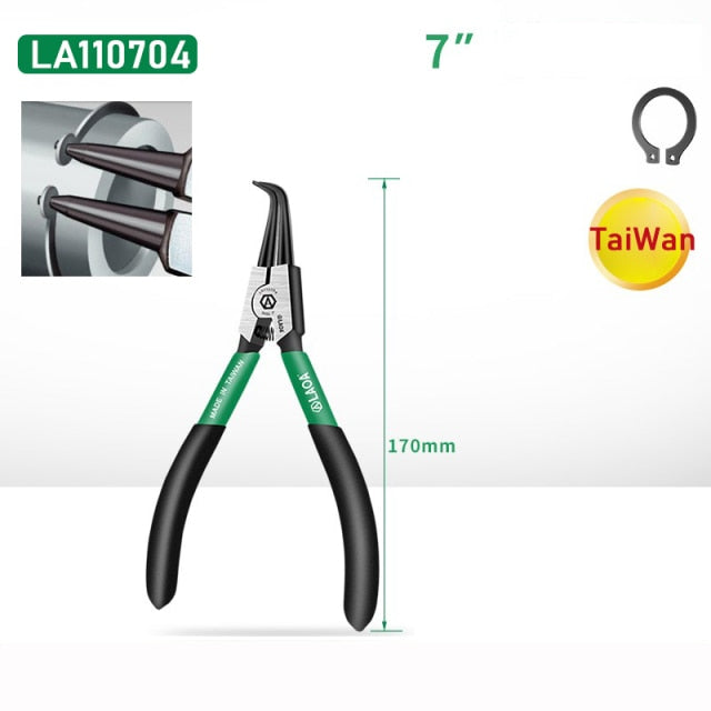LAOA 5inch 7inch Circlip Pliers Snap Ring Circlip Pliers Spring Clamp - KiwisLove