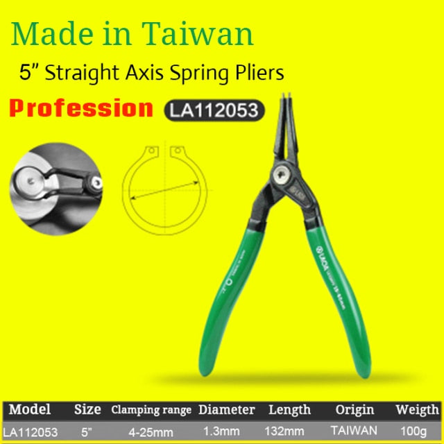 LAOA 5/7 inch Circlip Plier Shaft Clamp Ring pliers Retainer pliers - KiwisLove