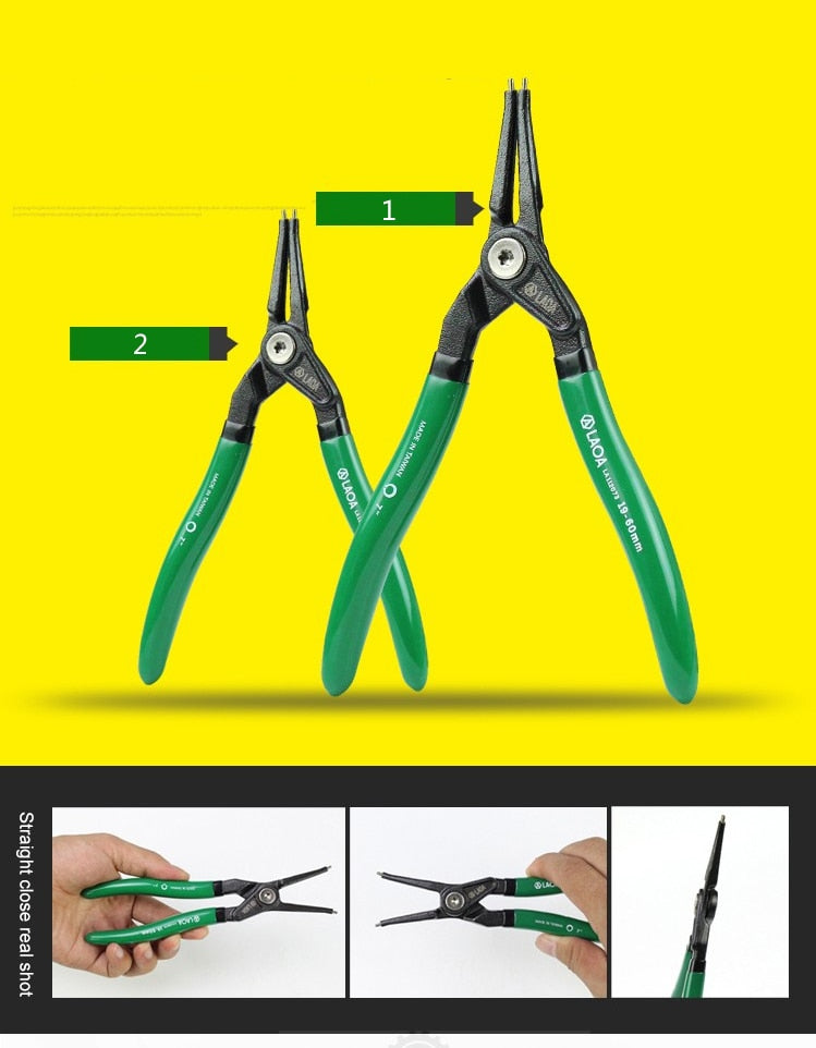 LAOA 5/7 inch Circlip Plier Shaft Clamp Ring pliers Retainer pliers - KiwisLove