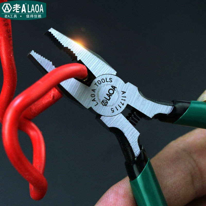 LAOA 5inch  Mini Pliers Wire Cutter Long Nose Pliers Jewelry Crimping - KiwisLove
