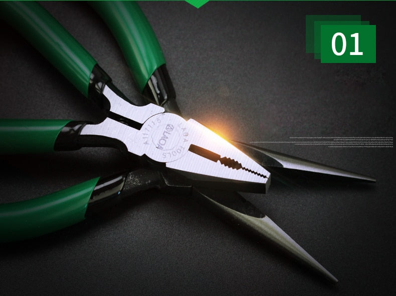 LAOA 5inch  Mini Pliers Wire Cutter Long Nose Pliers Jewelry Crimping - KiwisLove