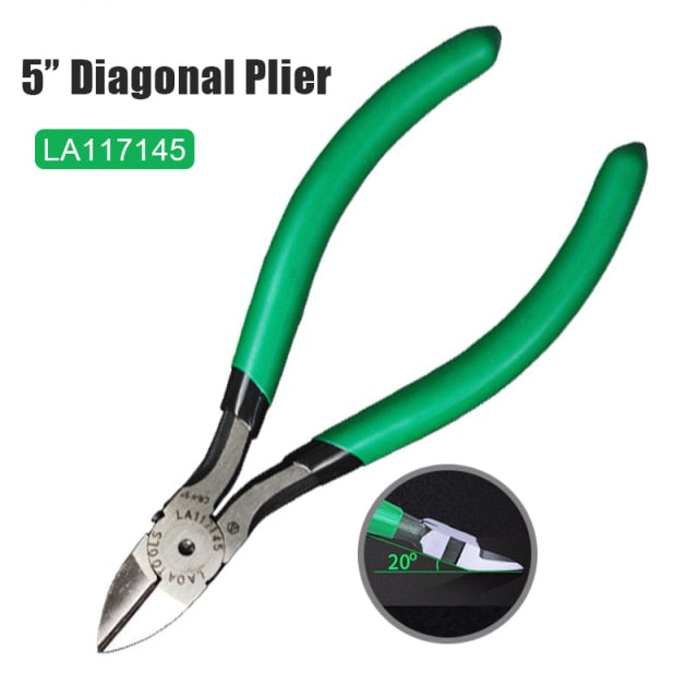 LAOA 5inch  Mini Pliers Wire Cutter Long Nose Pliers Jewelry Crimping - KiwisLove