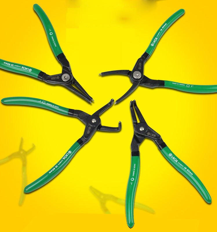 LAOA 7 Inch Circlip Plier Shaft Clamp Ring Pliers Retainer Pliers - KiwisLove