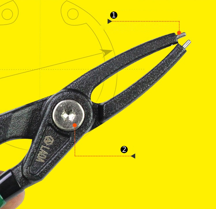 LAOA 7 Inch Circlip Plier Shaft Clamp Ring Pliers Retainer Pliers - KiwisLove