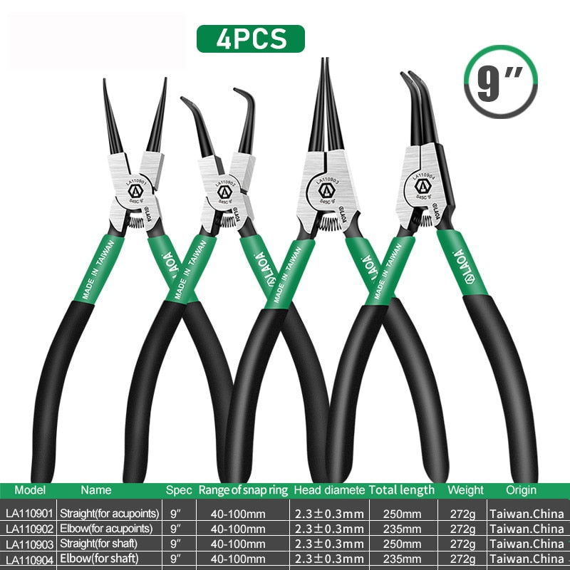 LAOA Circlip Clamp Circlip Pliers Snap Ring Circlip Pliers Spring Clamp - KiwisLove