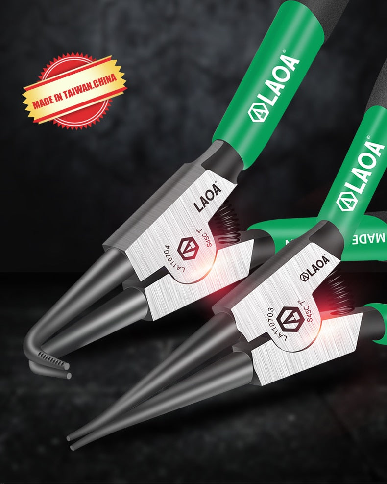 LAOA Circlip Clamp Circlip Pliers Snap Ring Circlip Pliers Spring Clamp - KiwisLove
