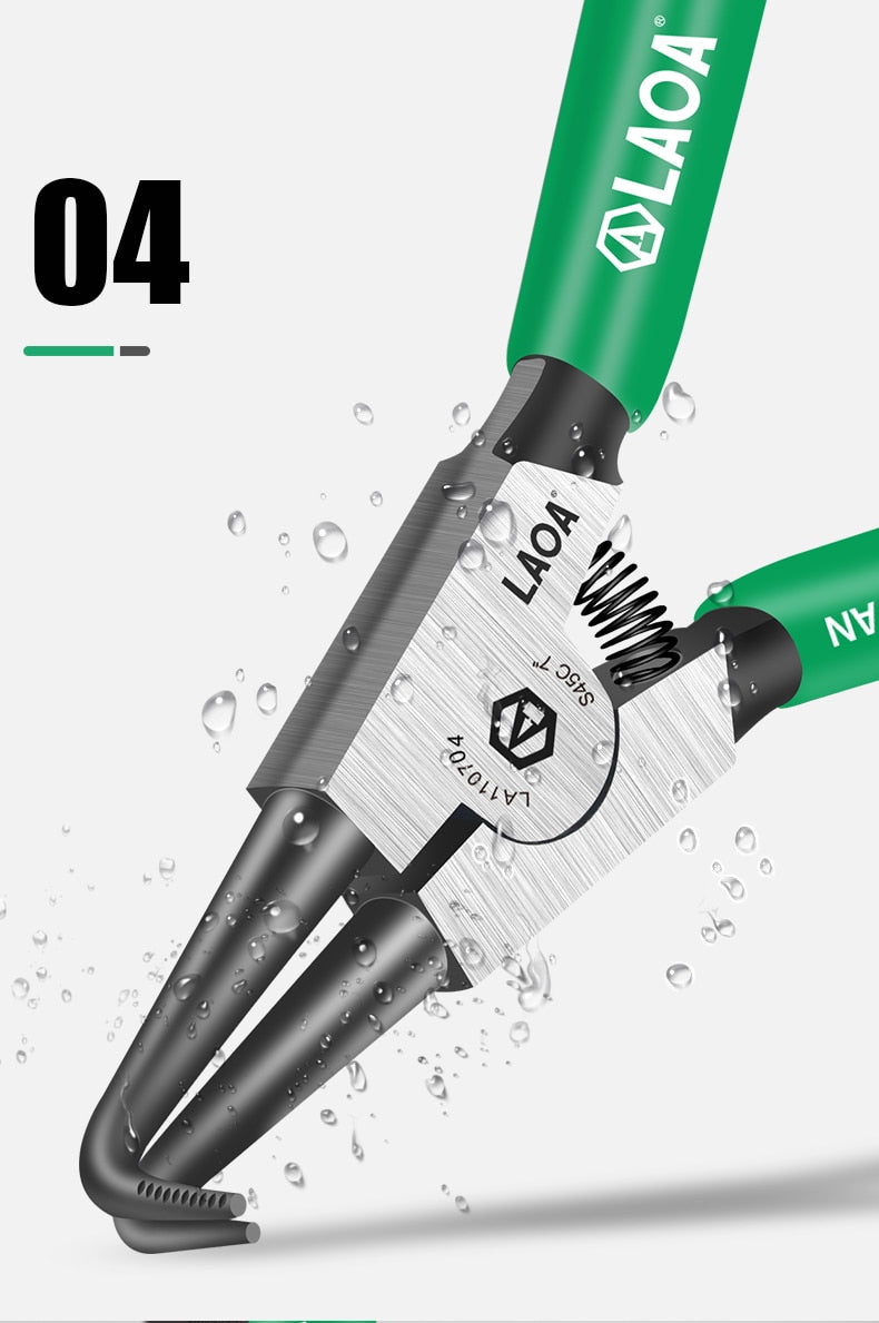 LAOA Circlip Clamp Circlip Pliers Snap Ring Circlip Pliers Spring Clamp - KiwisLove