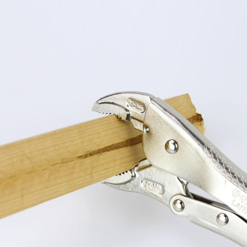 LAOA Locking Pliers Cr-Mo Material Round Nose Locking Tool Water Pipe Wrench - KiwisLove
