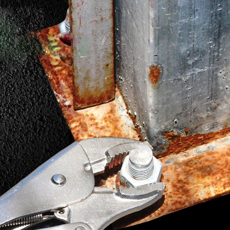 LAOA Locking Pliers Cr-Mo Material Round Nose Locking Tool Water Pipe Wrench - KiwisLove