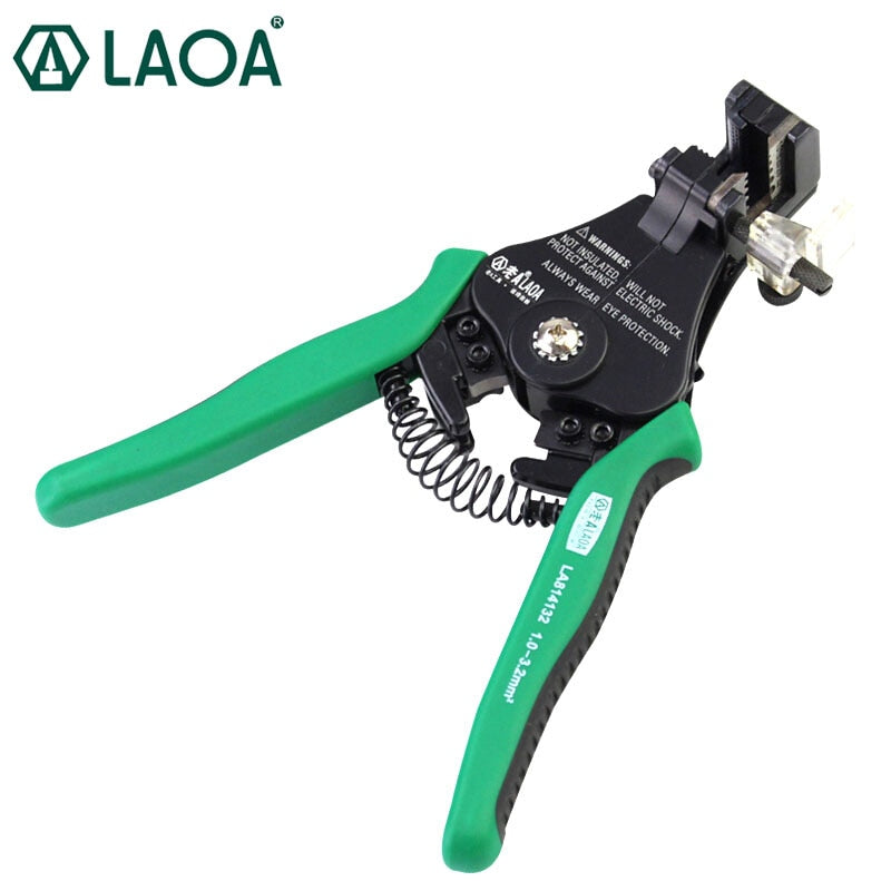 LAOA Automatic Wire Stripper Cable Shear Pliers Professional Electric - KiwisLove
