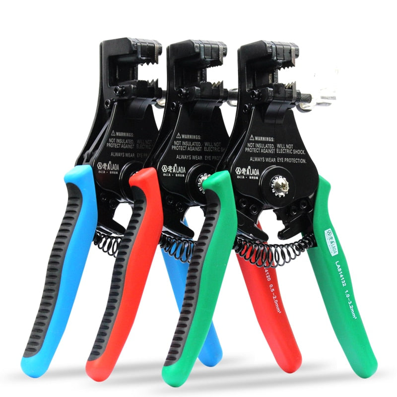 LAOA Automatic Wire Stripper Cable Shear Pliers Professional Electric - KiwisLove