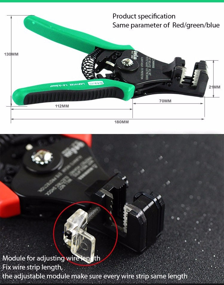 LAOA Automatic Wire Stripper Cable Shear Pliers Professional Electric - KiwisLove
